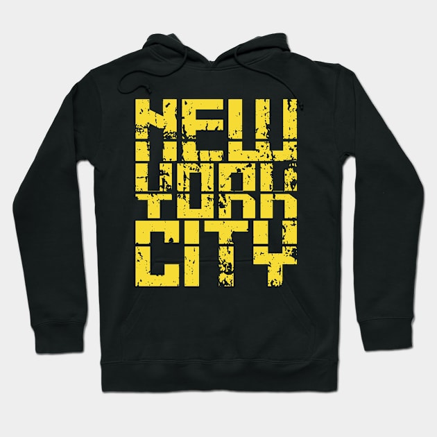 New York City Hoodie by colorsplash